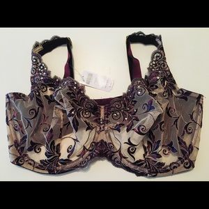 Soma Sensuous Lace unlined bra 38DDD NWT